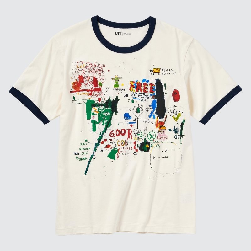 Uniqlo Ut Archive Ut Short Sleeve Graphic Jean-michel Basquiat メンズ Tシャツ 白 | 2809689