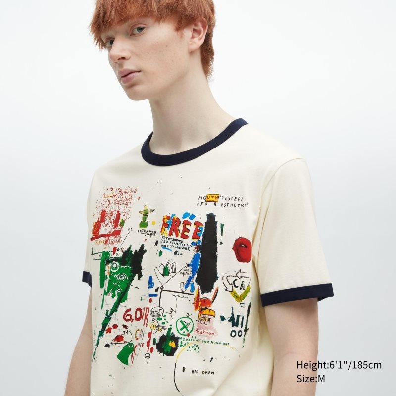 Uniqlo Ut Archive Ut Short Sleeve Graphic Jean-michel Basquiat メンズ Tシャツ 白 | 2809689