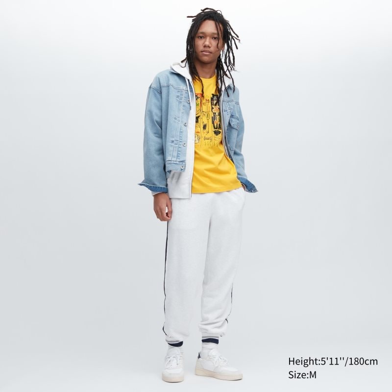 Uniqlo Ut Archive Ut Short Sleeve Graphic Jean-michel Basquiat メンズ Tシャツ 黄色 | 1685501