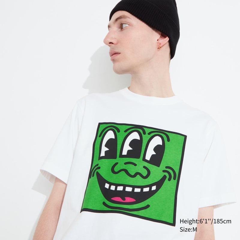 Uniqlo Ut Archive Ut Short Sleeve Graphic Keith Haring メンズ Tシャツ 白 | 6497097