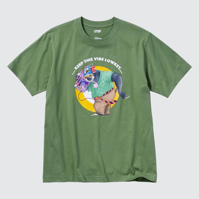 Uniqlo Utgp2023: Magic For All Ut Short-sleeve Graphic Psychkennedy メンズ Tシャツ 緑 | 5902821