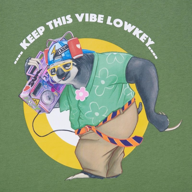 Uniqlo Utgp2023: Magic For All Ut Short-sleeve Graphic Psychkennedy メンズ Tシャツ 緑 | 5902821