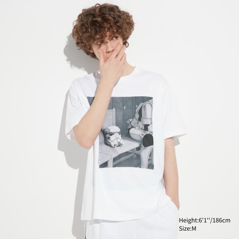 Uniqlo Utgp2023: Magic For All Ut Short-sleeve Graphic Jim Chen-hsiang Hu メンズ Tシャツ 白 | 1377407