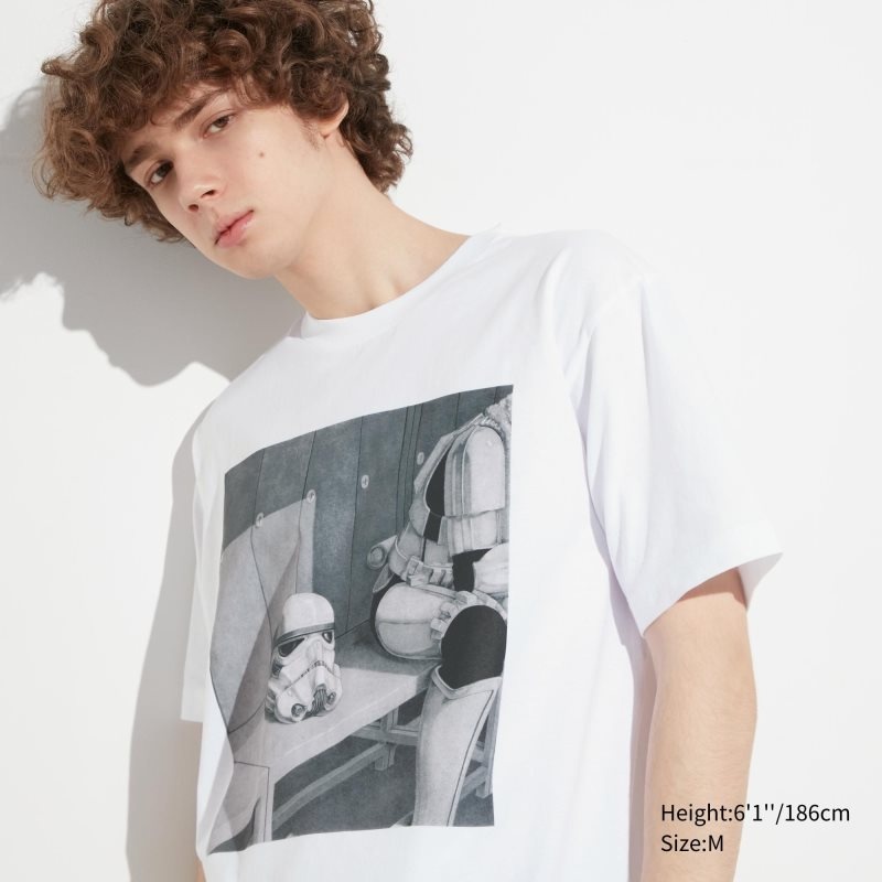 Uniqlo Utgp2023: Magic For All Ut Short-sleeve Graphic Jim Chen-hsiang Hu メンズ Tシャツ 白 | 1377407